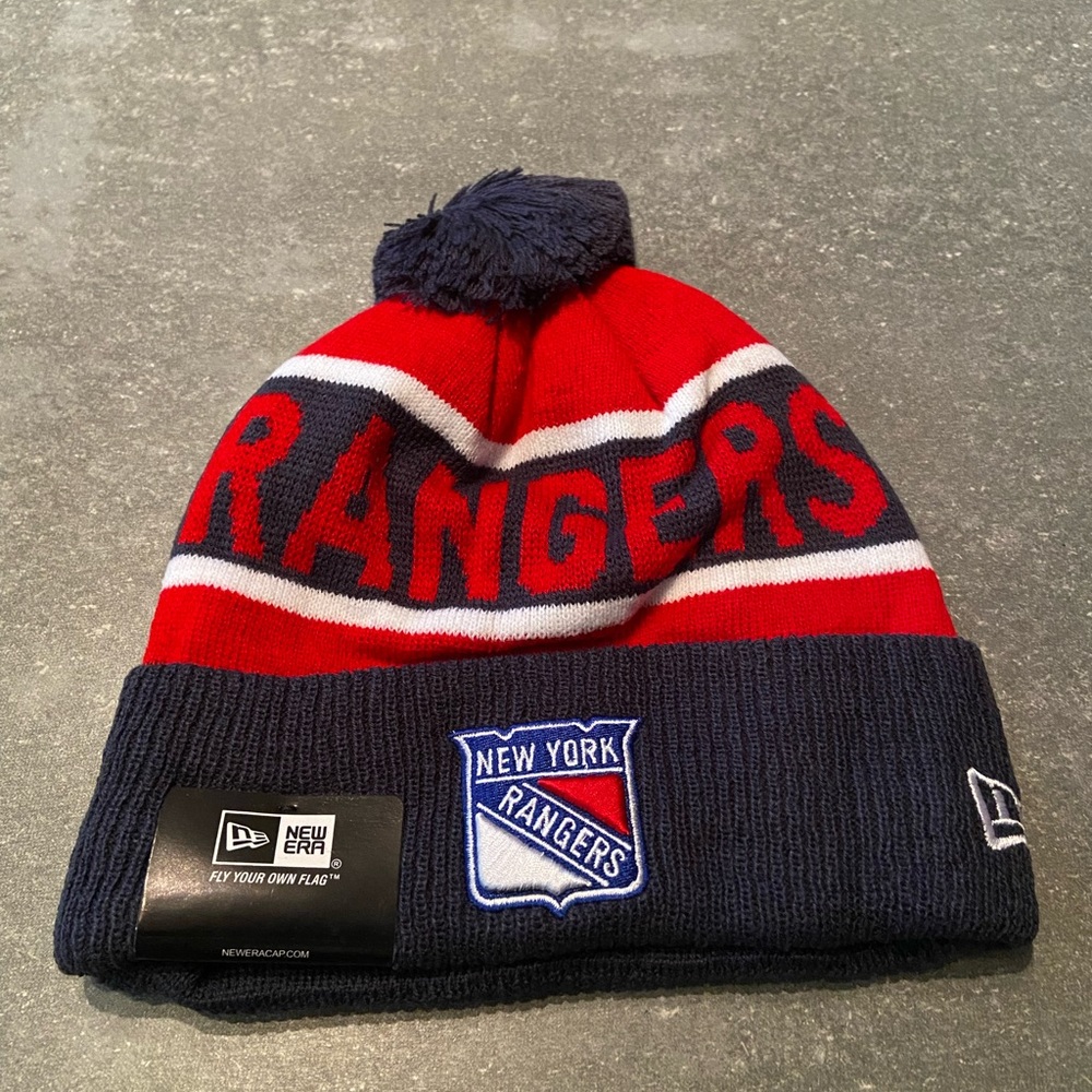PRICE IS FIRM Brand new New York Rangers beanie